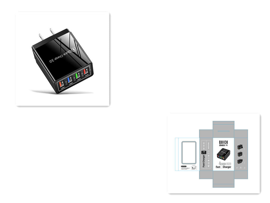 USB 3.0 Fast Wall Charger Adapter