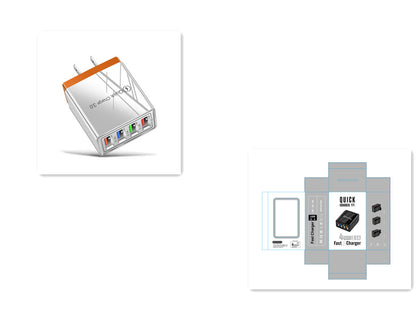 USB 3.0 Fast Wall Charger Adapter