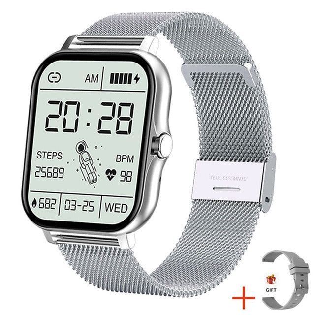 Bluetooth Smart Watch Heart Rate Monitoring Call