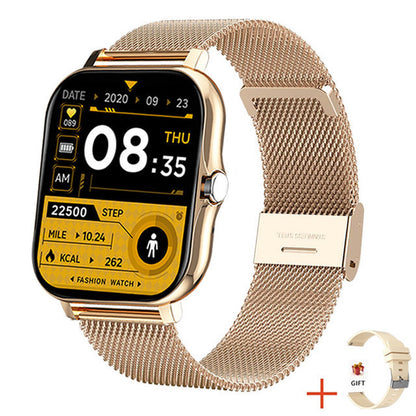 Bluetooth Smart Watch Heart Rate Monitoring Call