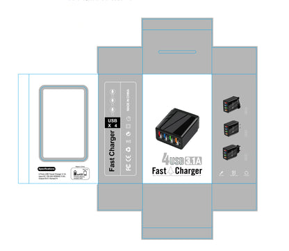 USB 3.0 Fast Wall Charger Adapter